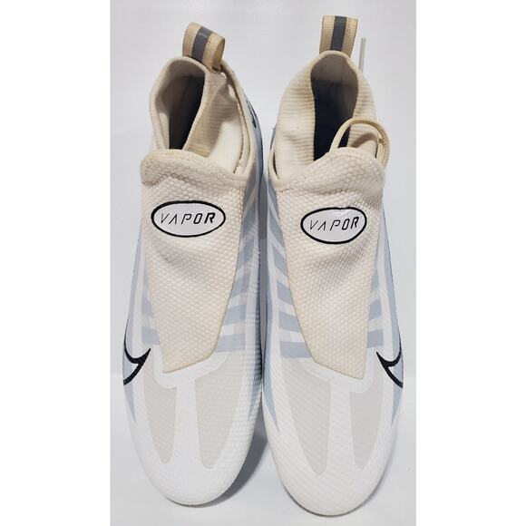 Nike Mens Vapor Edge 360 Pro Football Cleats DQ3670-102 Size 8 Whit Gray Sil Blk - Picture 3 of 7